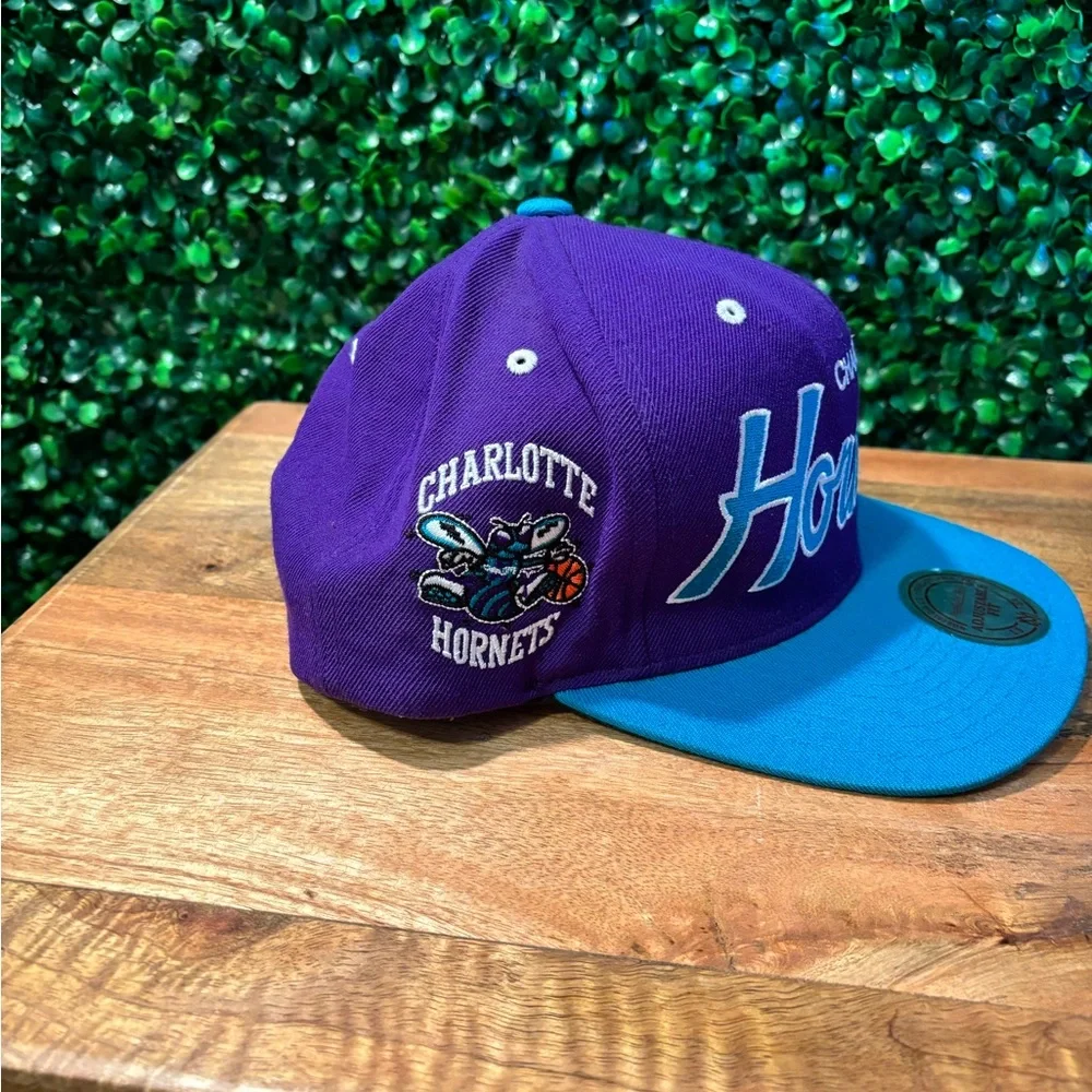Charlotte Hornets Purple and Teal Cap